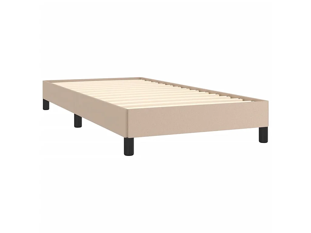 Bedframe kunstleer cappuccinokleurig 80x200 cm NL45266