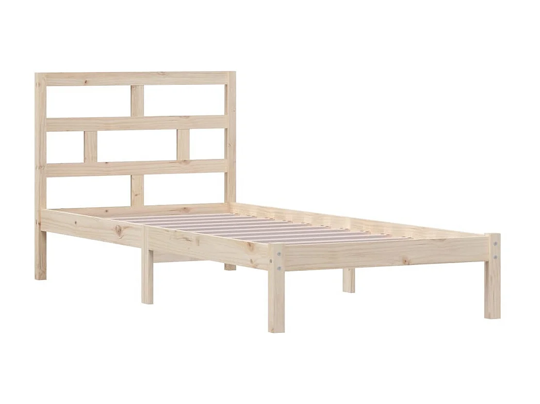 Cama 100x200 cm pinho maciço PT860212