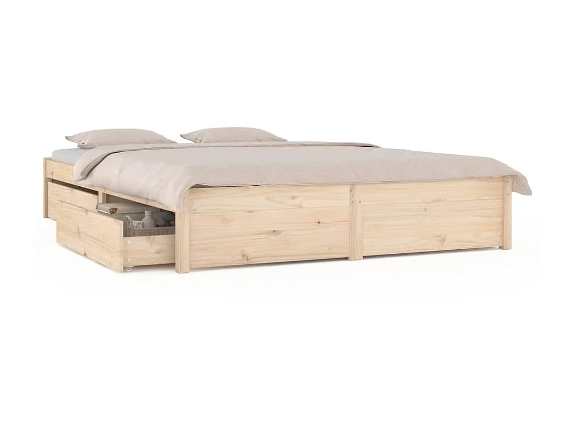 Bedframe met lades 120x200 cm NL94028