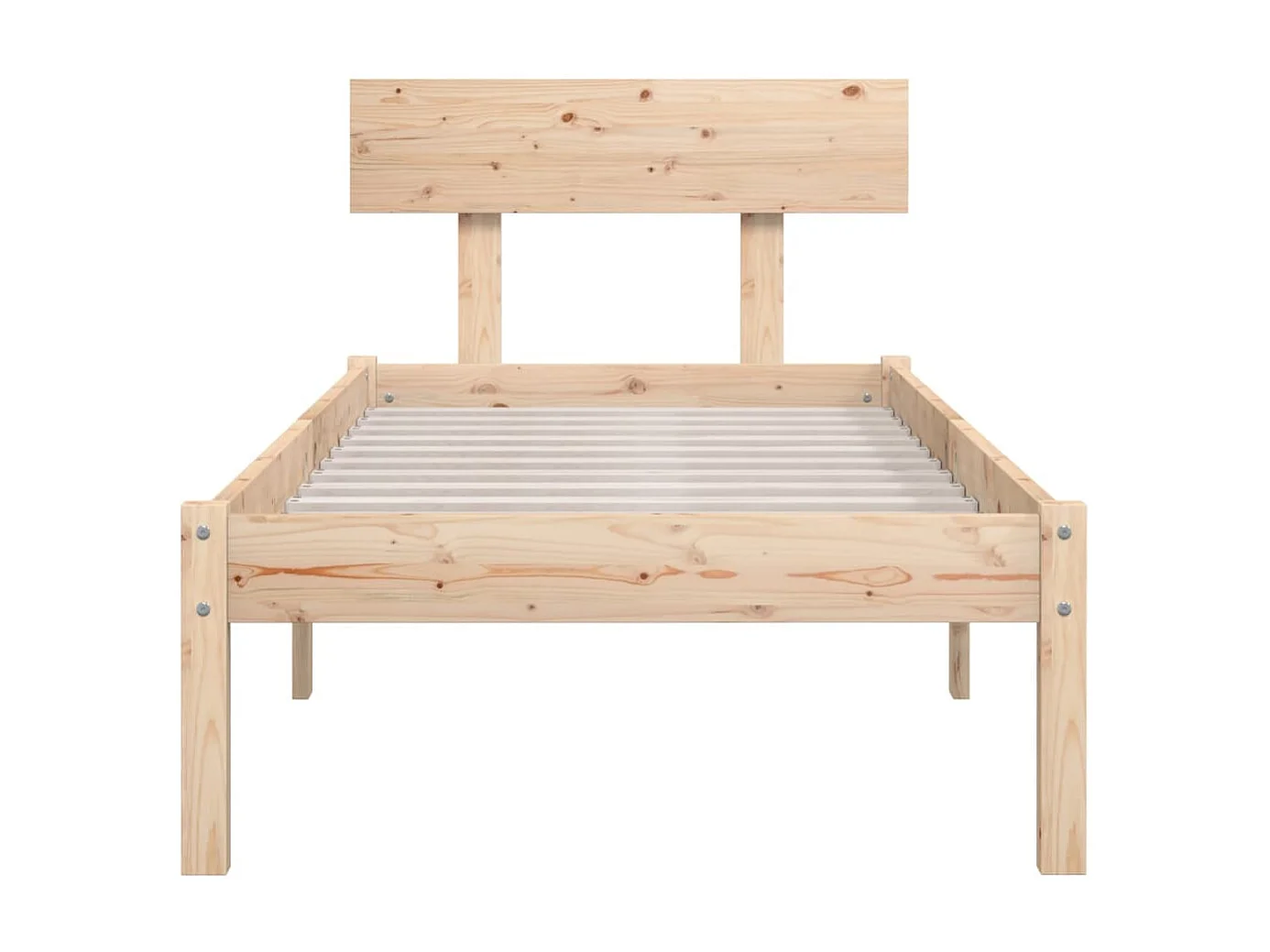 Lit-90x200 cm Bois de pin massif EGGB78578