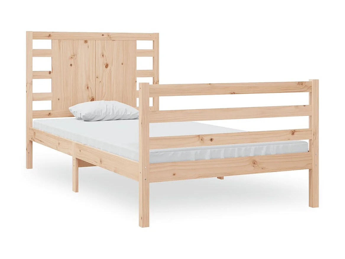 Bedframe massief grenenhout 90x190 cm NL11234