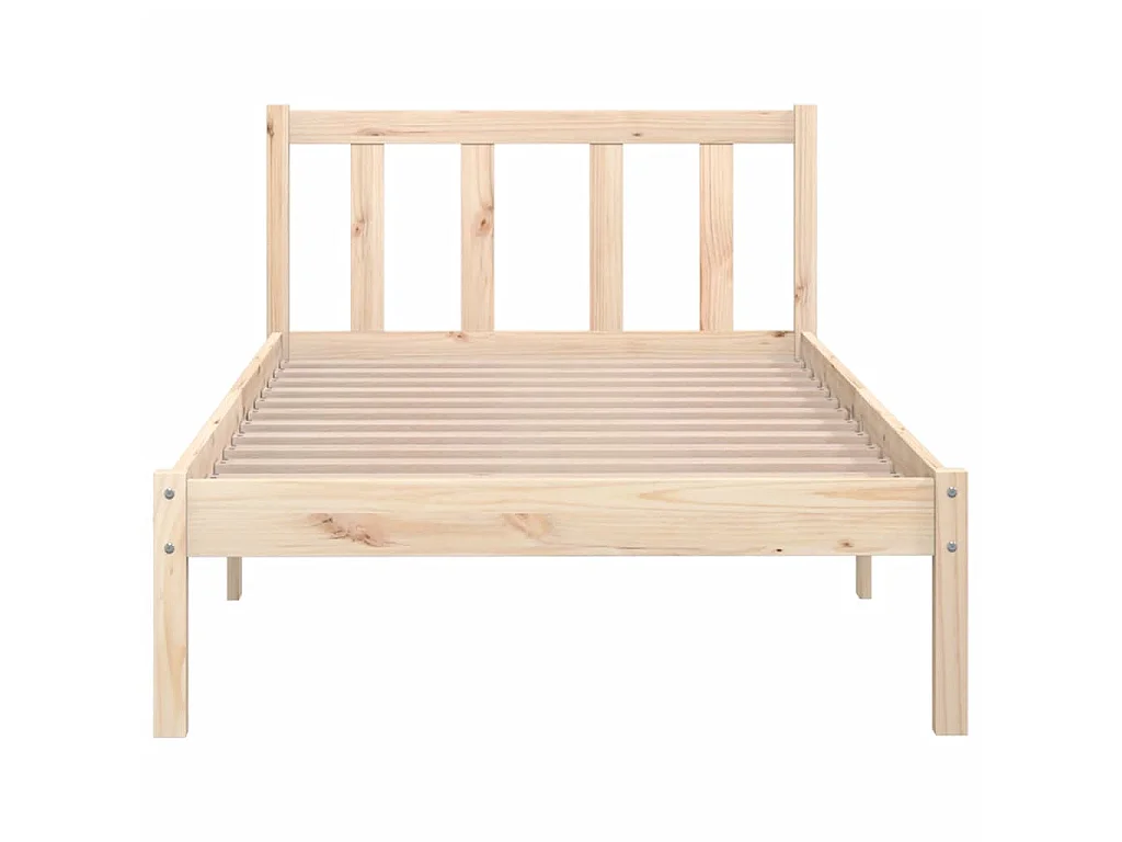 Lit-90x200 cm bois de pin massif EGGB13988