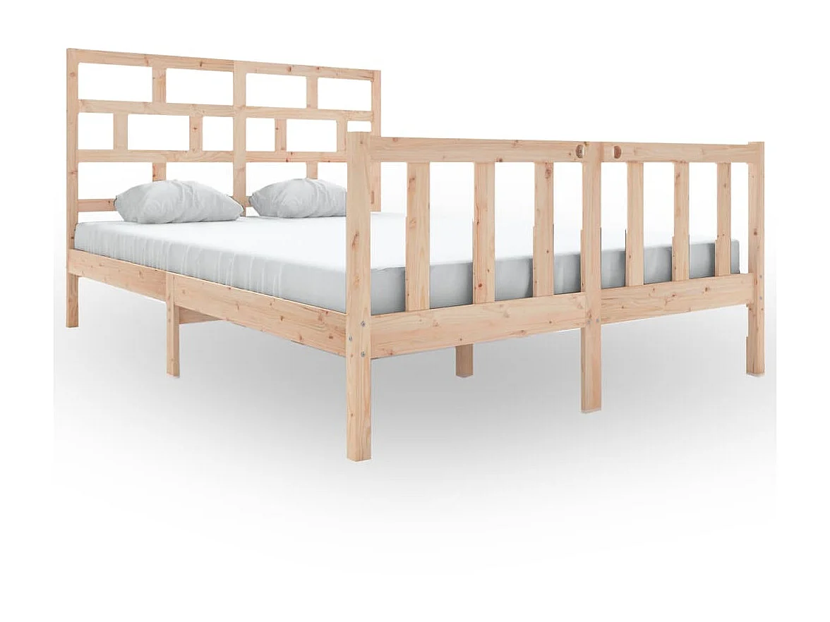 Bedframe massief grenenhout 160x200 cm NL31027