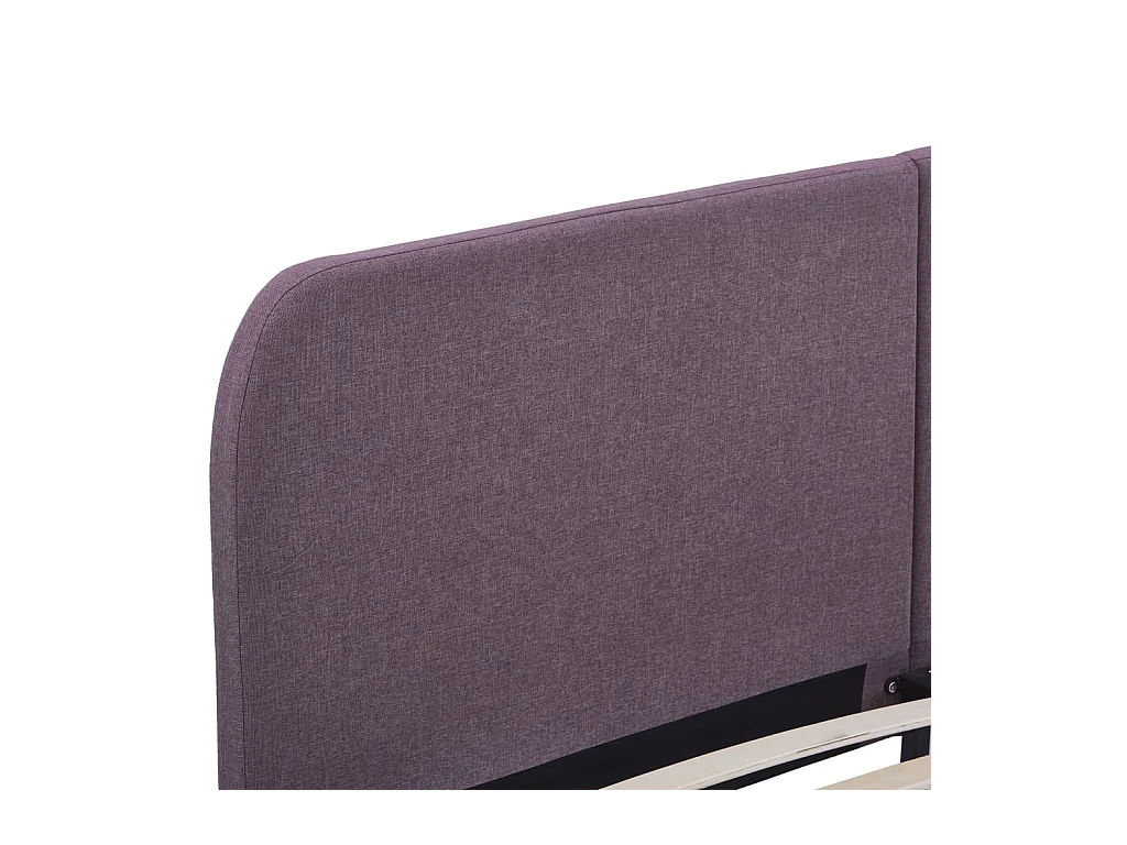 Lit-180x200 cm Taupe Tissu EGGB72503