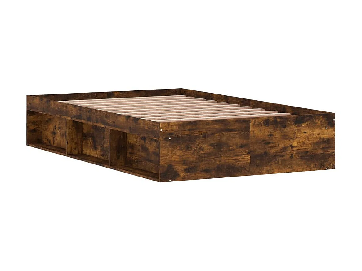 Cama 120x200 cm carvalho fumado PT779894