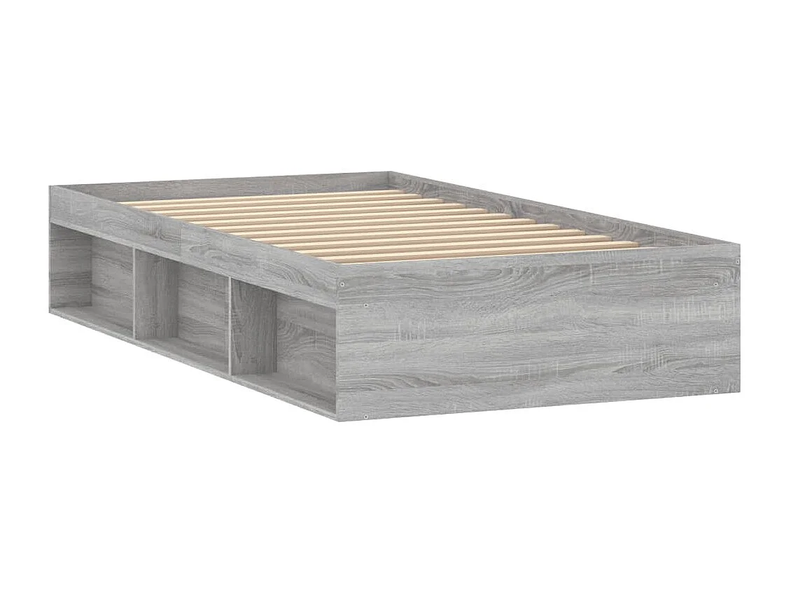 Cama 100x200 cm cinzento sonoma PT891777