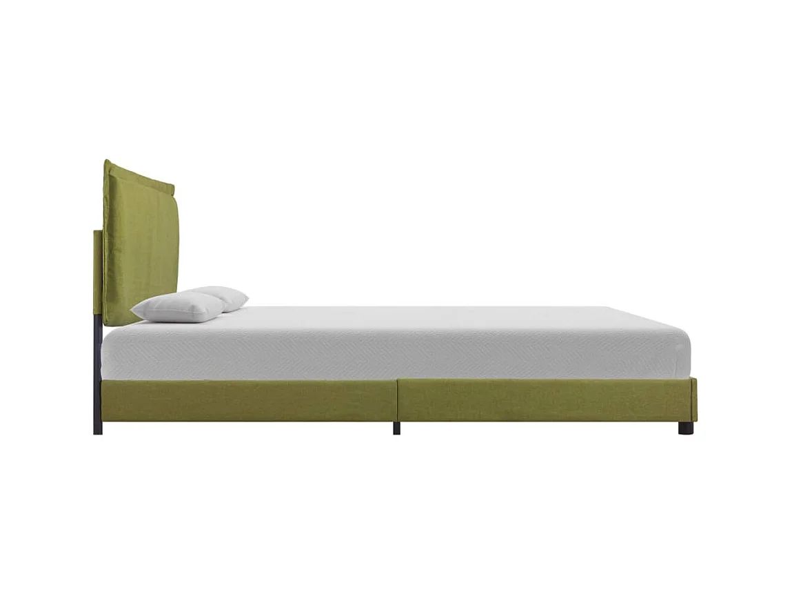 Lit-140x200 cm Vert Tissu EGGB68416