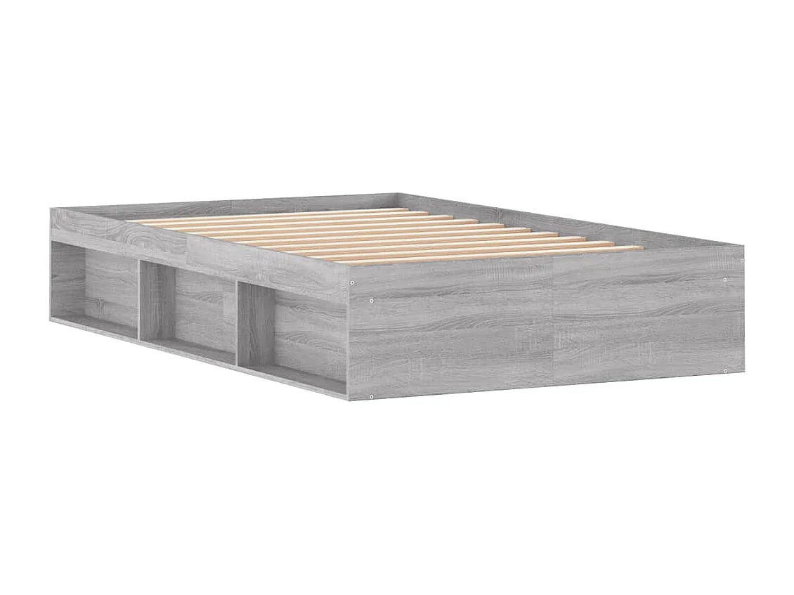 Cama 120x190 cm gris Sonoma ES52847