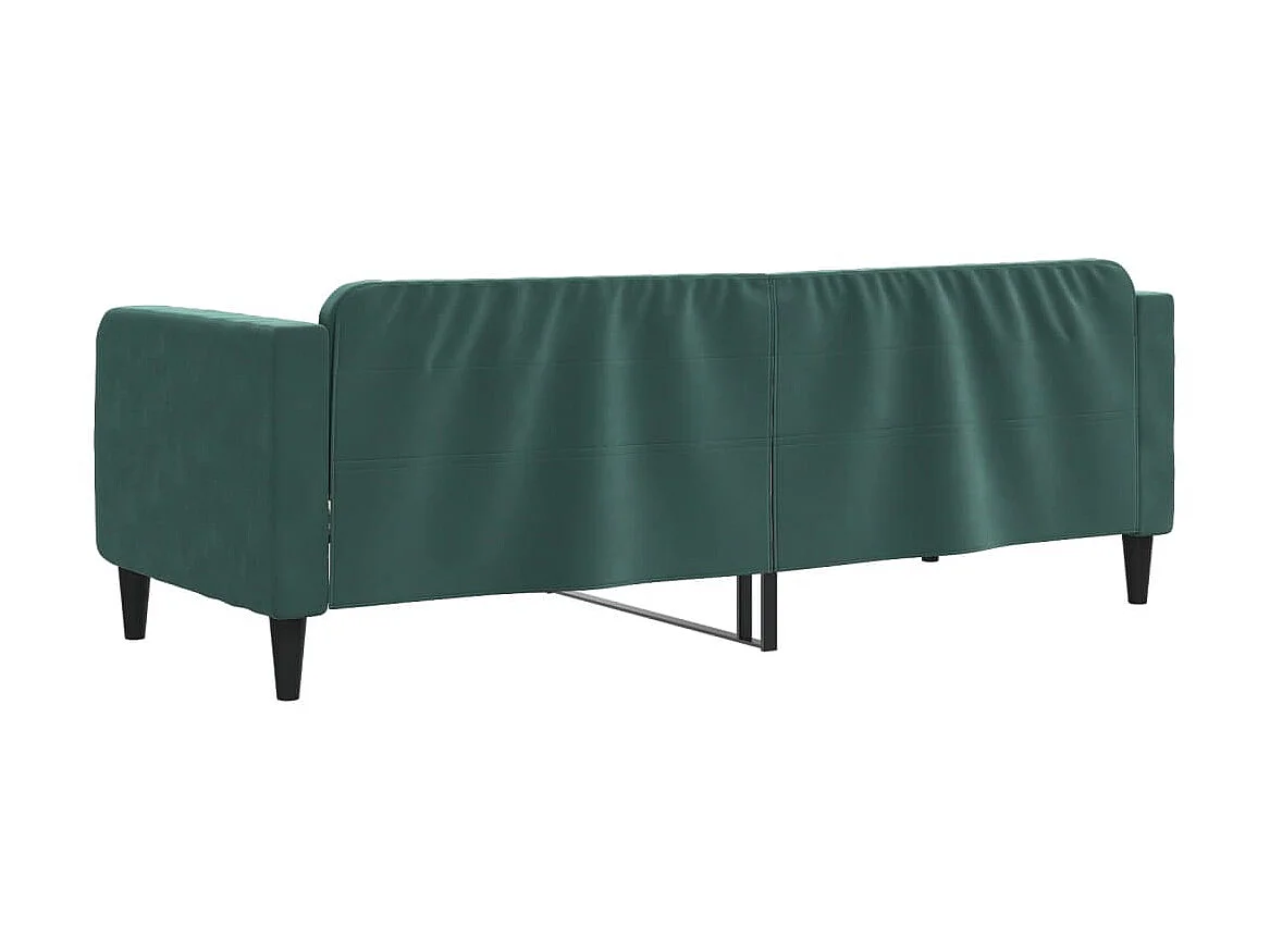 Lit-80x200 cm de repos vert foncé velours EGGB82601