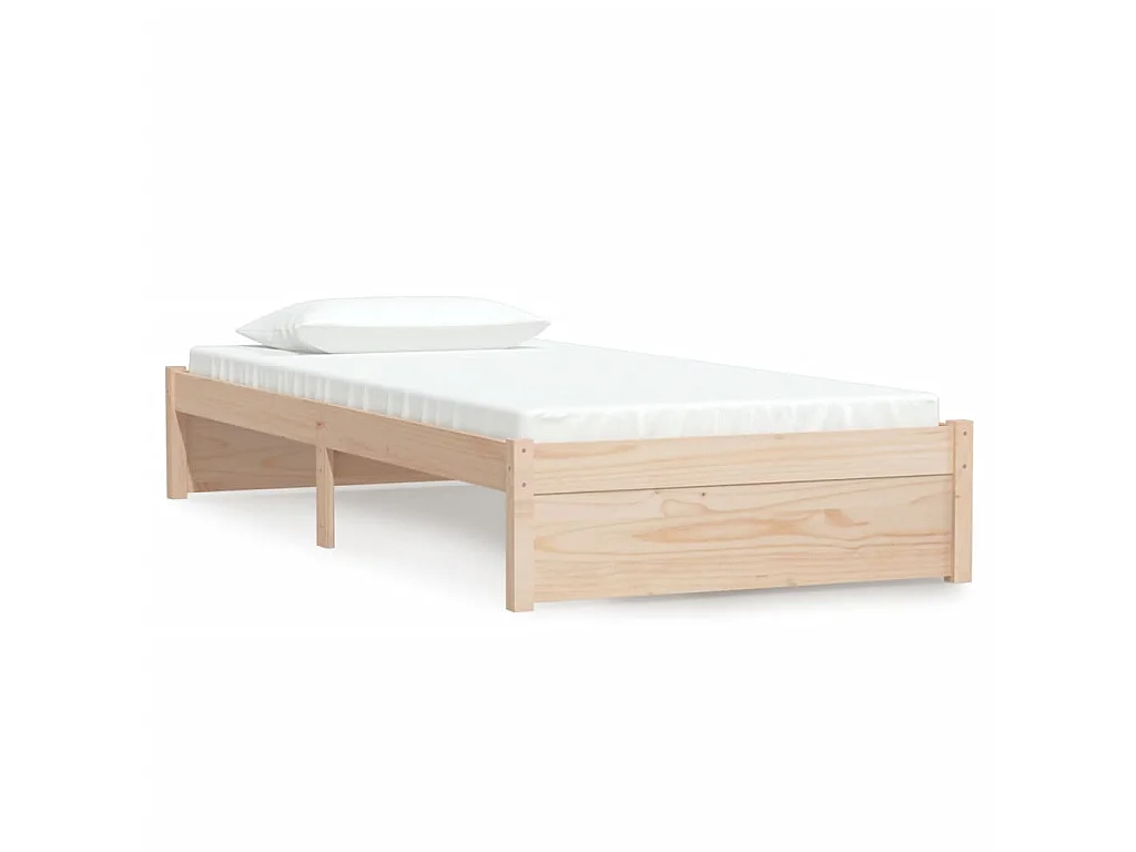 Bedframe massief hout 90x190 cm NL70429