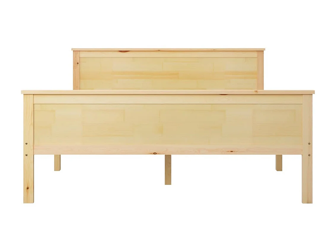 Cama 140x200 cm pinho maciço PT756513