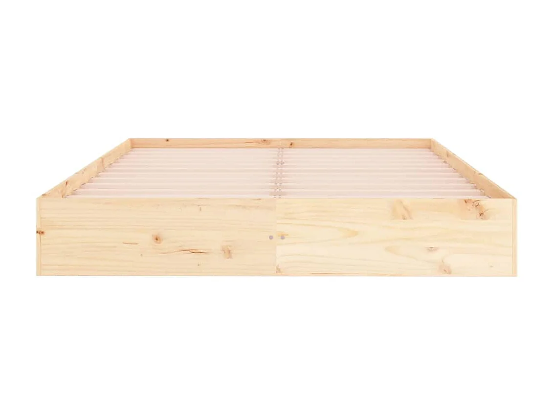 Bedframe massief hout 150x200 cm NL65183