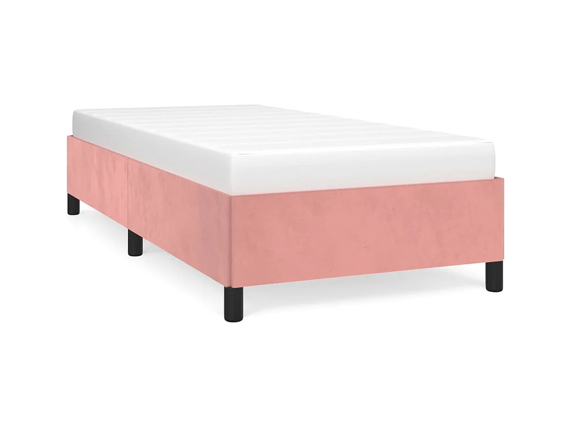 Lit-90x200 cm Rose Velours EGGB48204