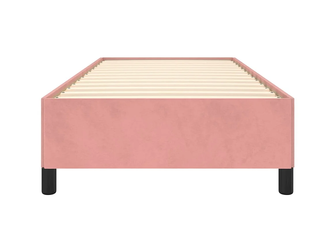 Lit-90x200 cm Rose Velours EGGB48204