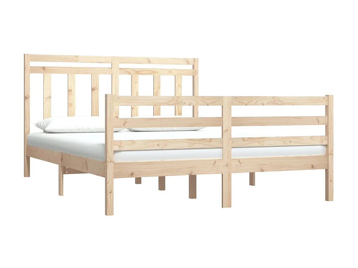 Cama 120x190 cm madera maciza ES53042