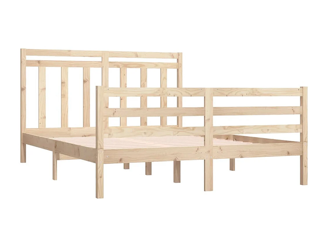 Cama 120x190 cm madera maciza ES53042