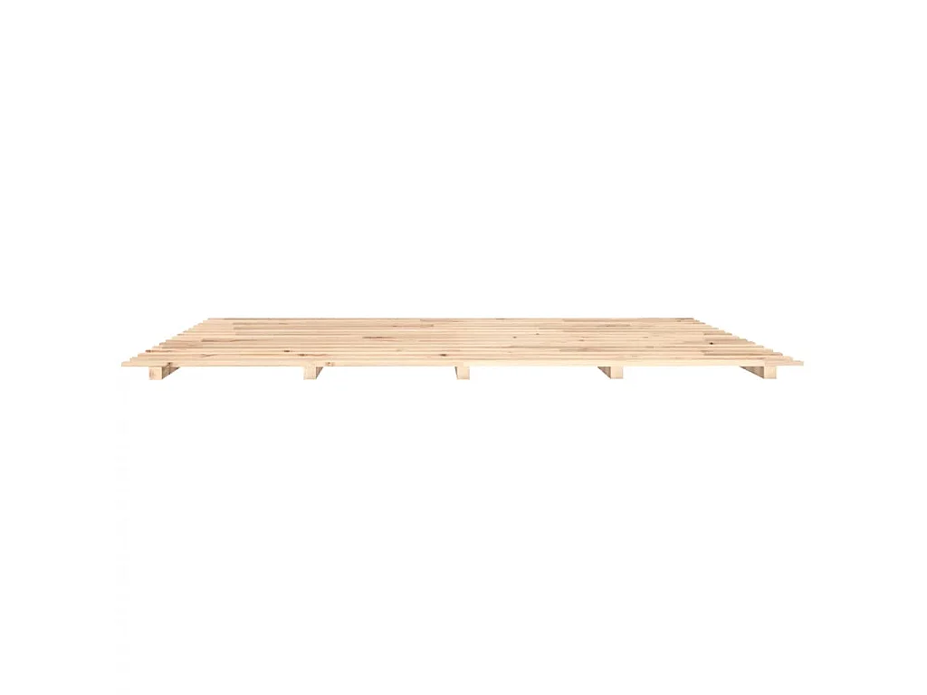 Lit-160x200 cm bois de pin massif EGGB47197