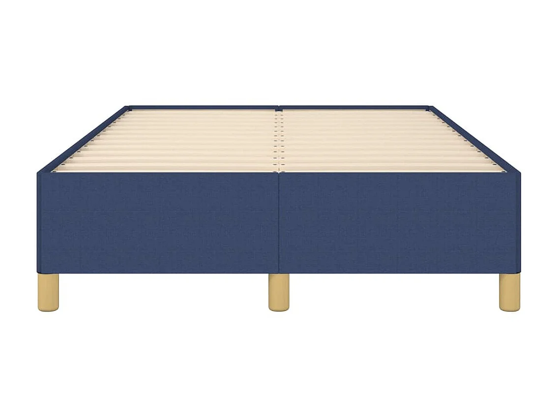 Lit-120x200 cm Bleu Tissu EGGB94443