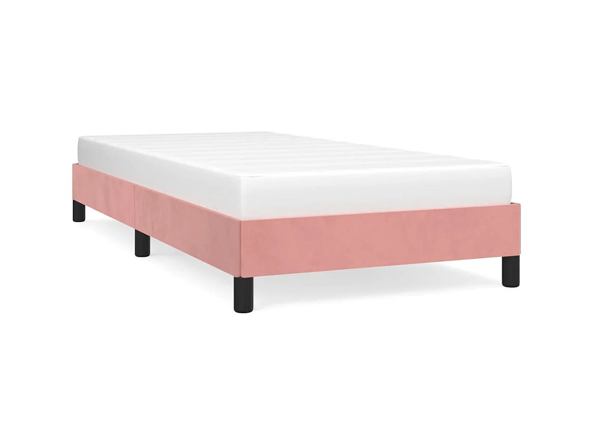 Lit-90x200 cm Rose Velours EGGB29841