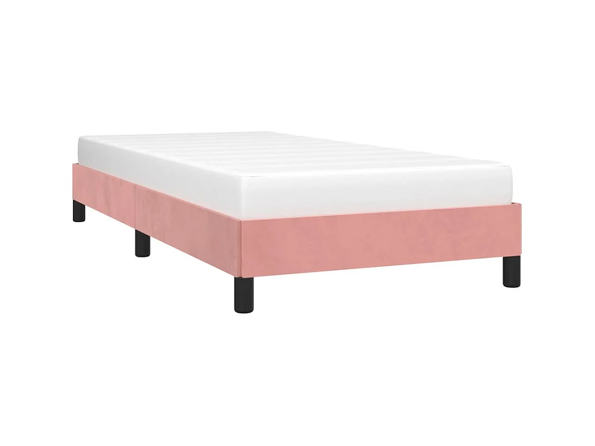 Lit-90x200 cm Rose Velours EGGB29841