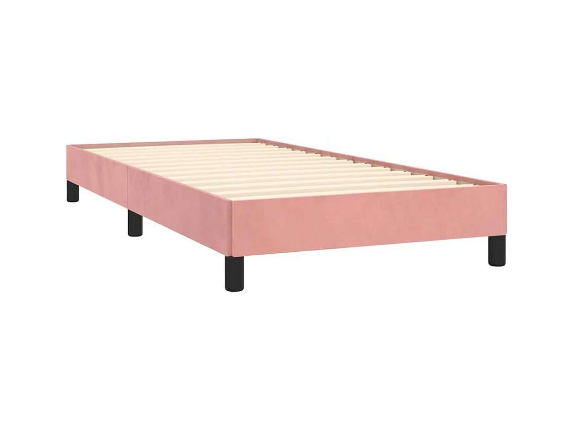 Lit-90x200 cm Rose Velours EGGB29841