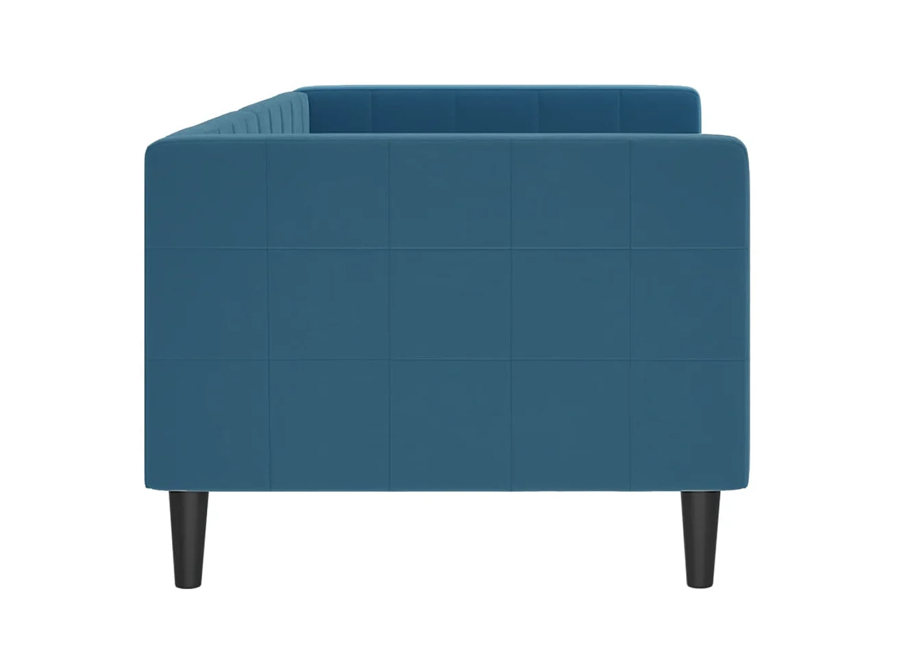 Sofá-cama 80x200 cm veludo azul PT783213