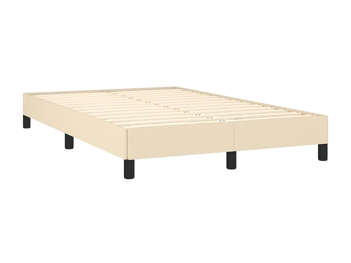 Lit-120x200 cm Crème Tissu EGGB41972