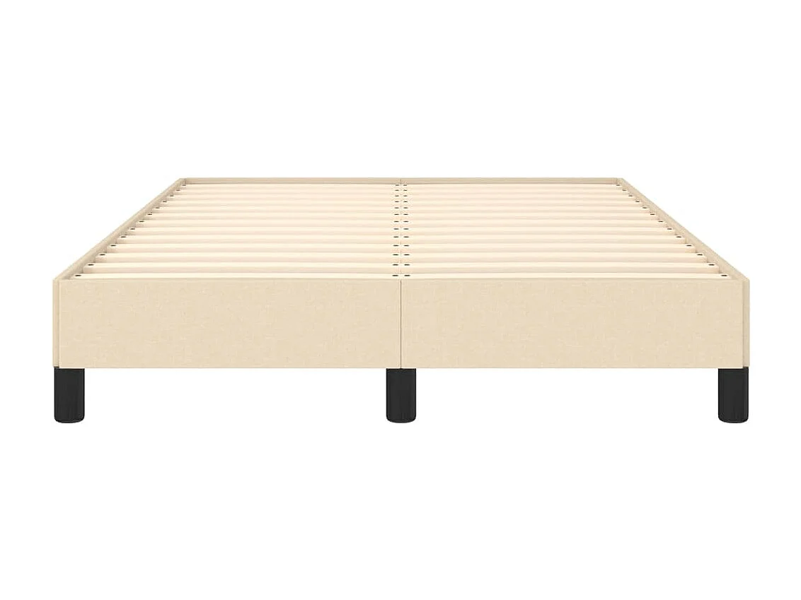 Bedframe stof crèmekleurig 120x200 cm NL88836