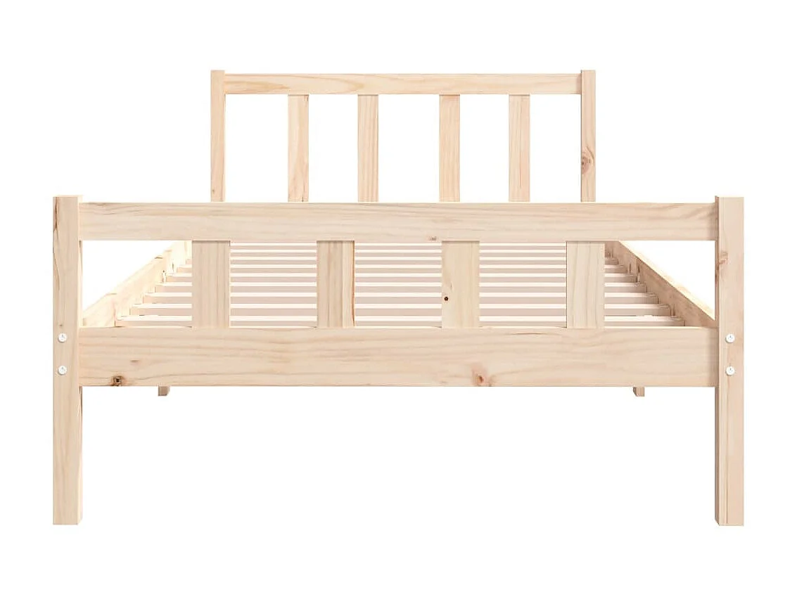 Lit-100x200 cm bois massif EGGB30331