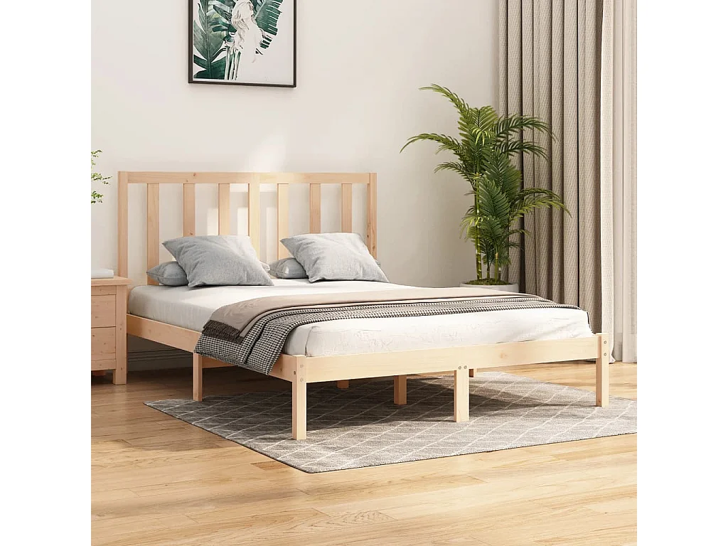 Bedframe massief grenenhout 120x190 cm NL64742