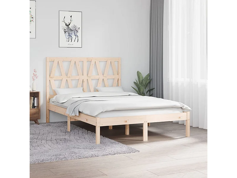 Bedframe massief grenenhout 120x190 cm NL52018