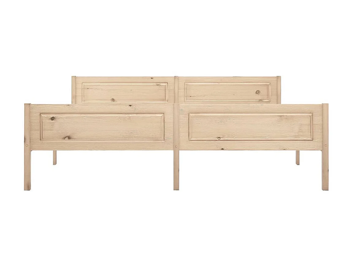 Cama em pinho maciço 180x200 cm PT554580