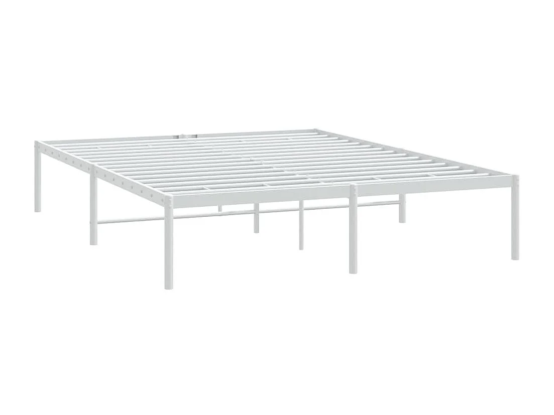 Bedframe metaal wit 140x190 cm NL92917
