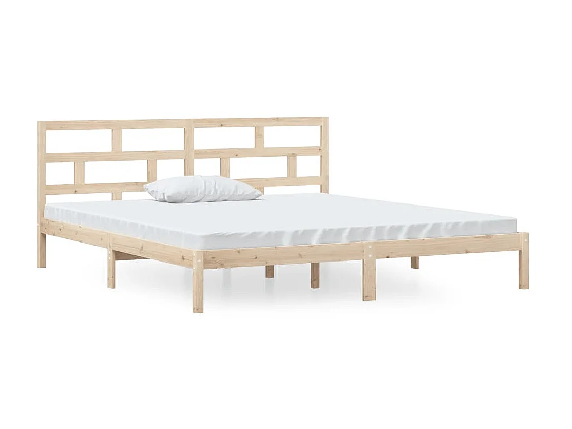 Bedframe massief grenenhout 140x190 cm NL75528