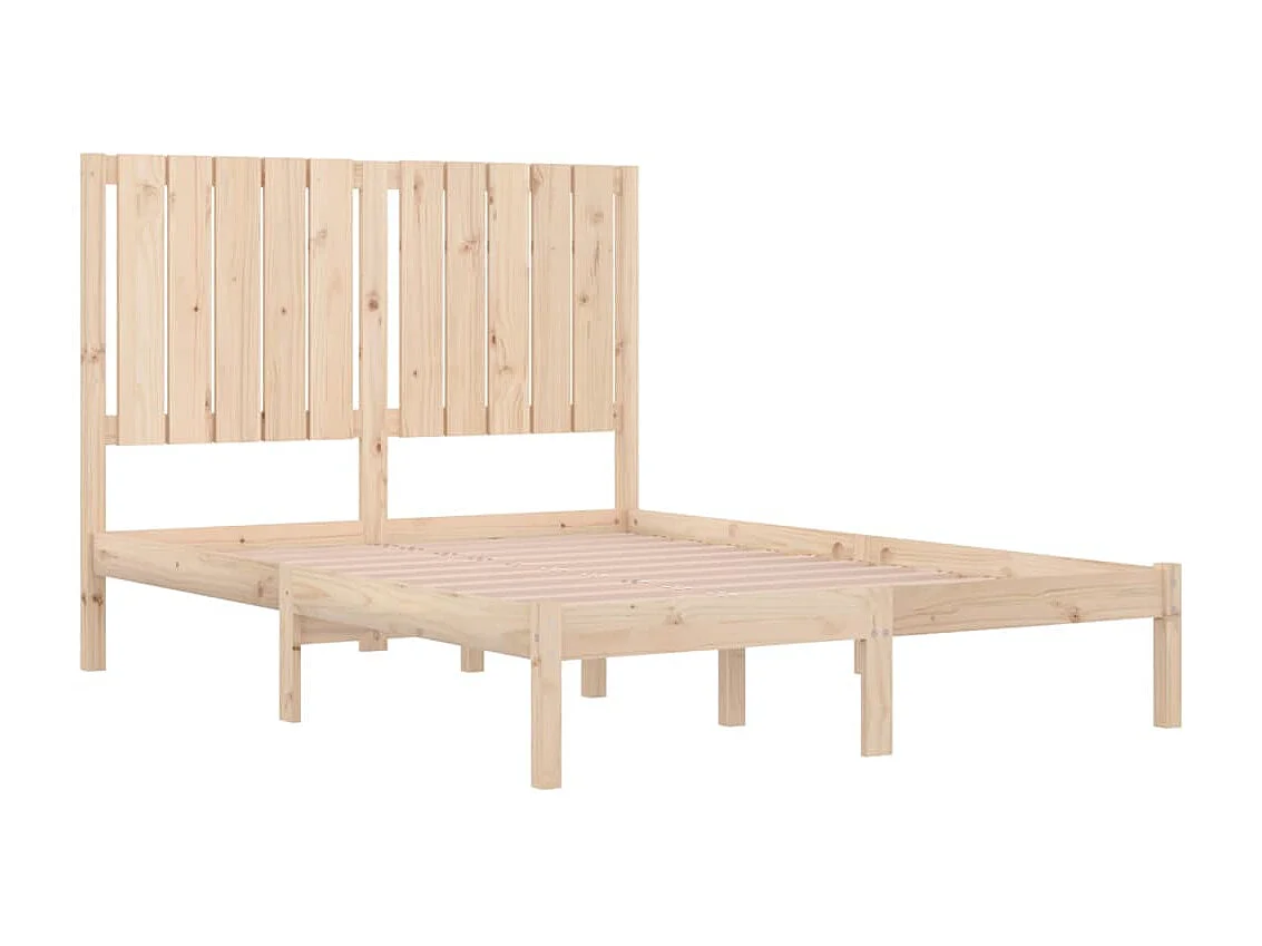 Lit-120x200 cm Bois de pin massif EGGB18033