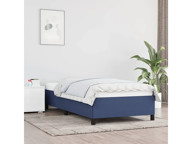 Cama em tecido 80x200 cm azul PT471344