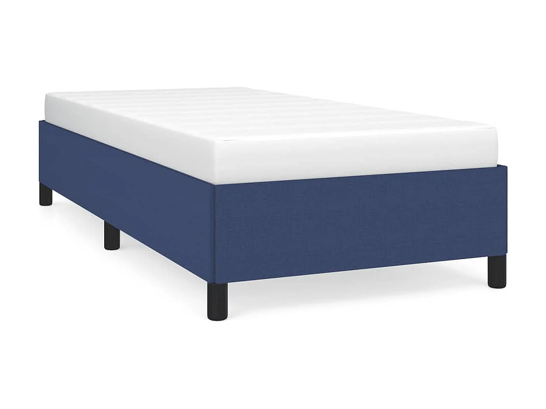 Bedframe stof blauw 80x200 cm NL54576