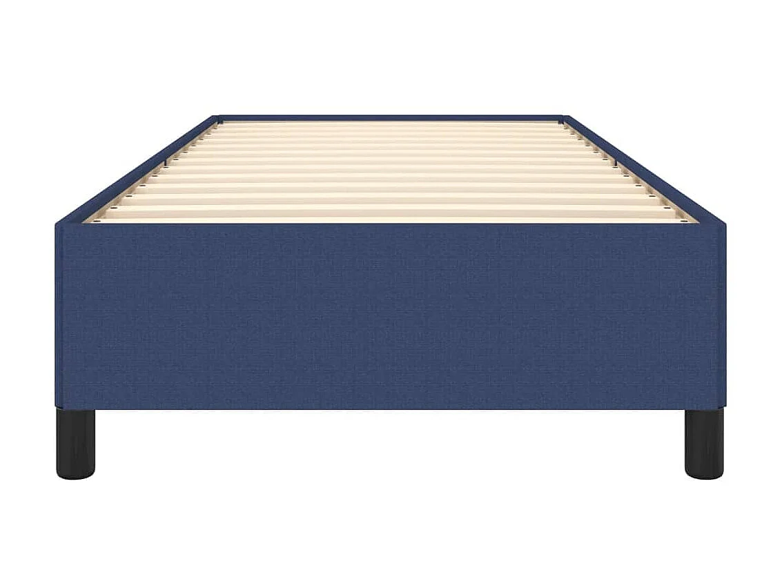 Bedframe stof blauw 80x200 cm NL54576