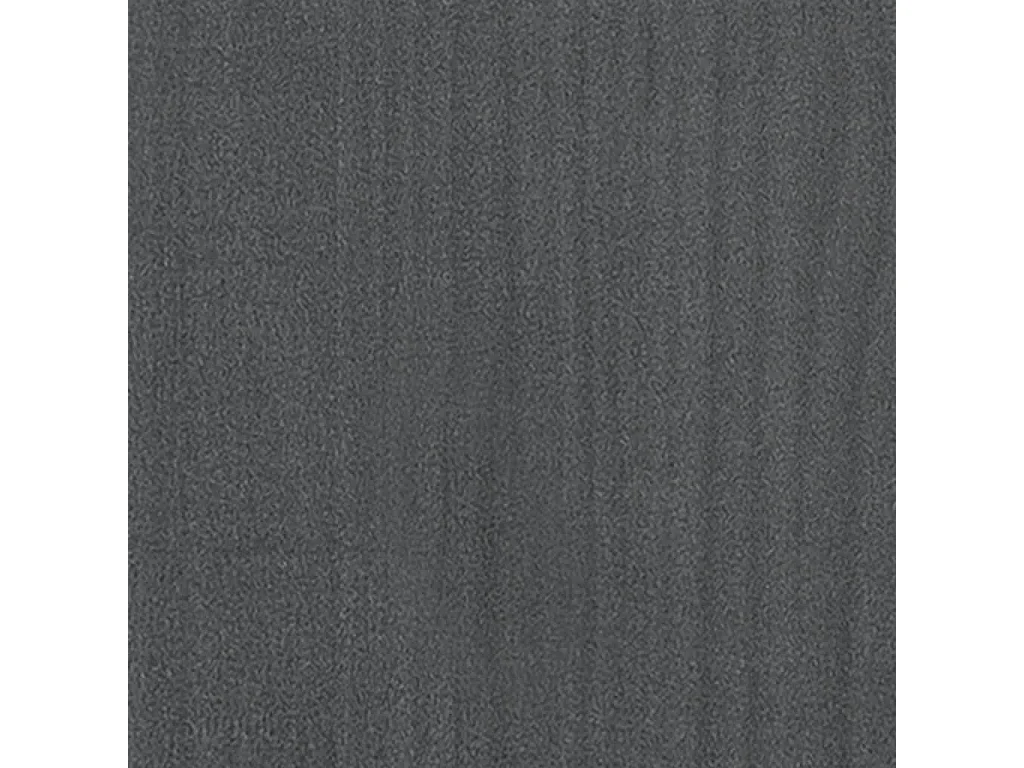 Cama 200x200 cm pinho maciço cinzento PT855529