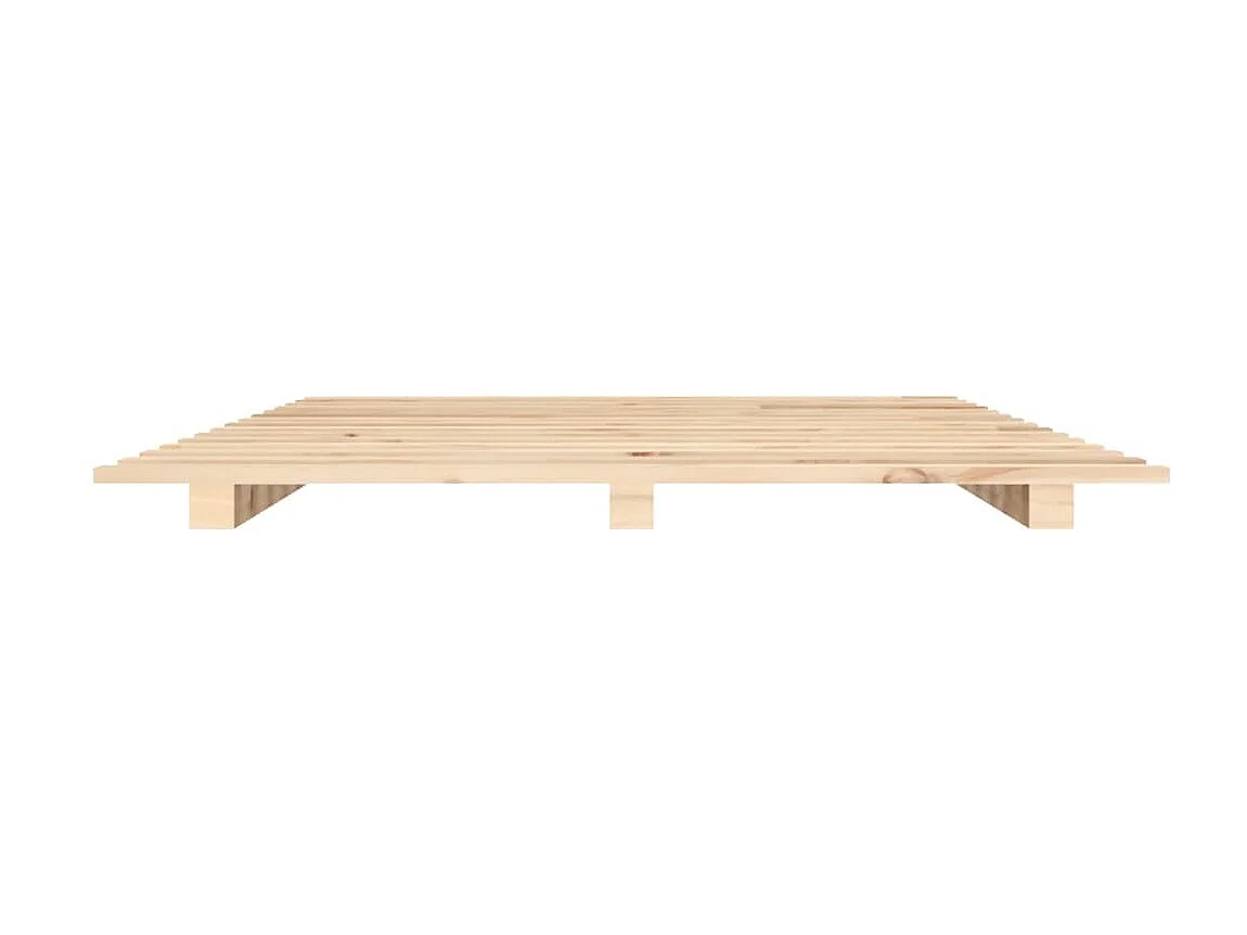 Lit-140x190 cm bois de pin massif EGGB10297