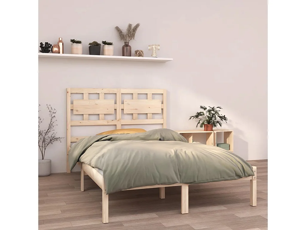 Bedframe massief hout 120x200 cm NL84019