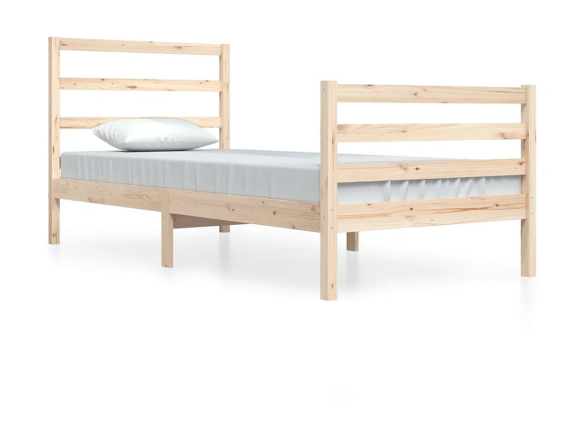 Bedframe massief grenenhout 90x200 cm NL76252