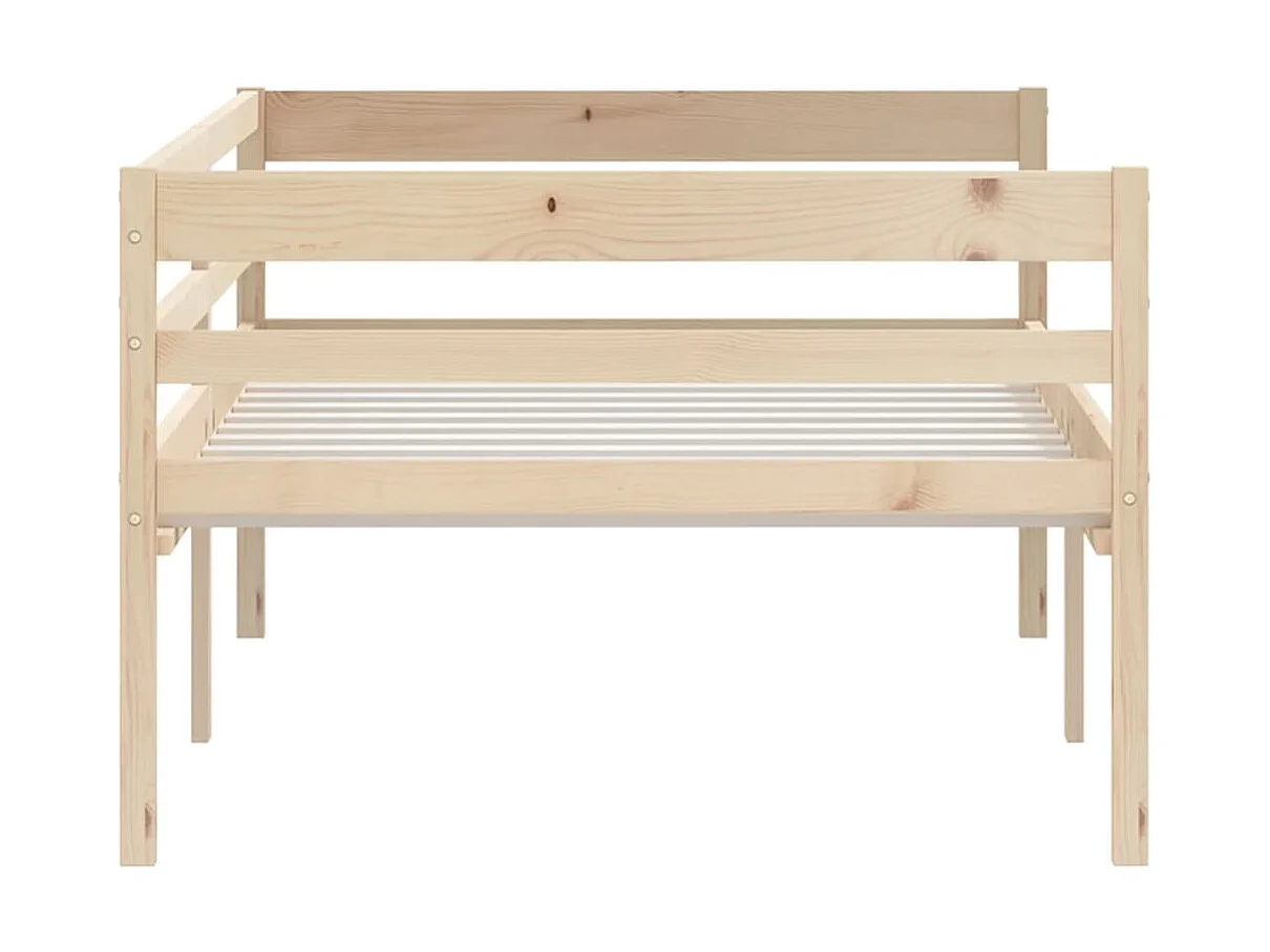 Cama 90x200 cm pinho maciço PT377860