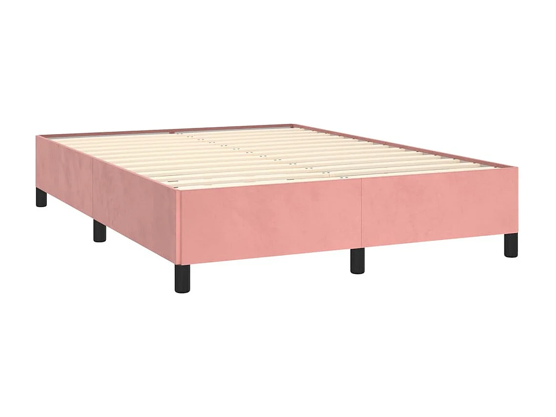 Lit-140x200 cm Rose Velours EGGB56439