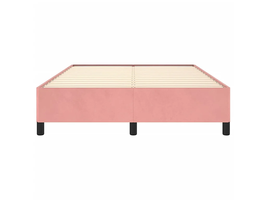 Lit-140x200 cm Rose Velours EGGB56439