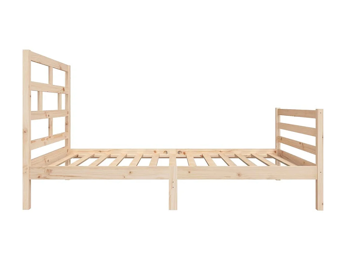 Lit-100x200 cm Bois de pin massif EGGB97552