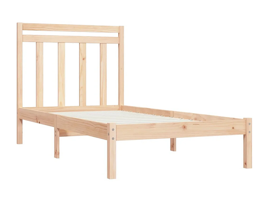 Cama 90x200 cm madeira maciça PT465318