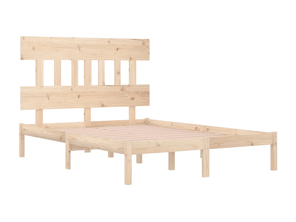 Cama 120x200 cm de madera maciza ES99842