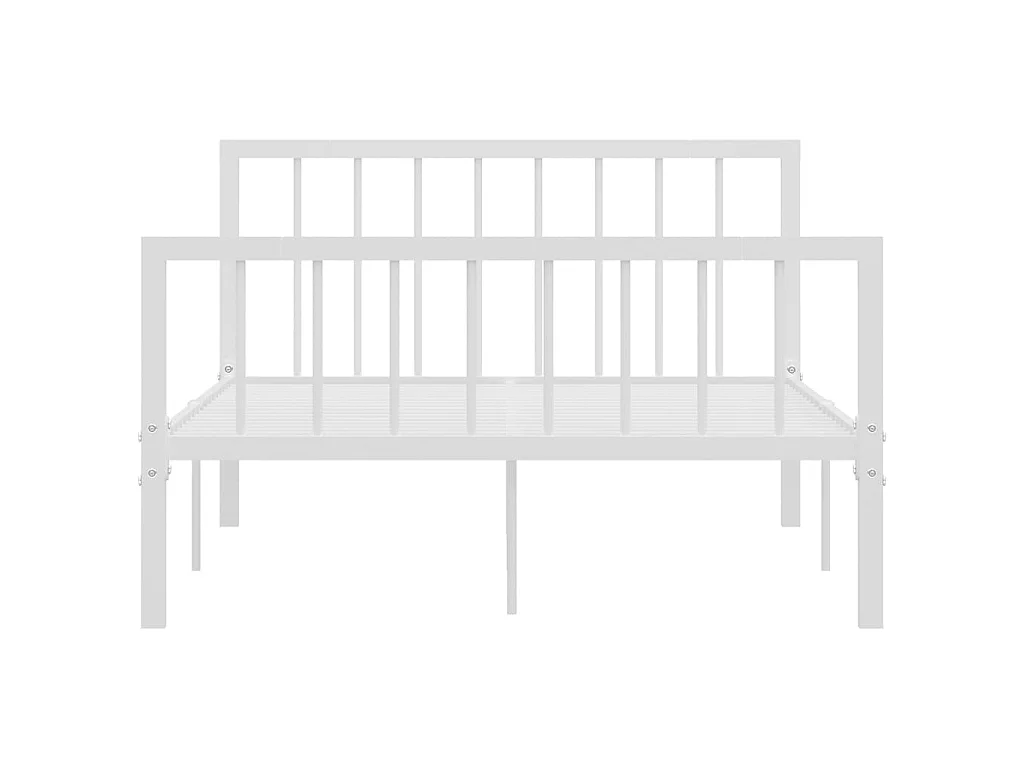Bedframe metaal wit 120x200 cm NL68129
