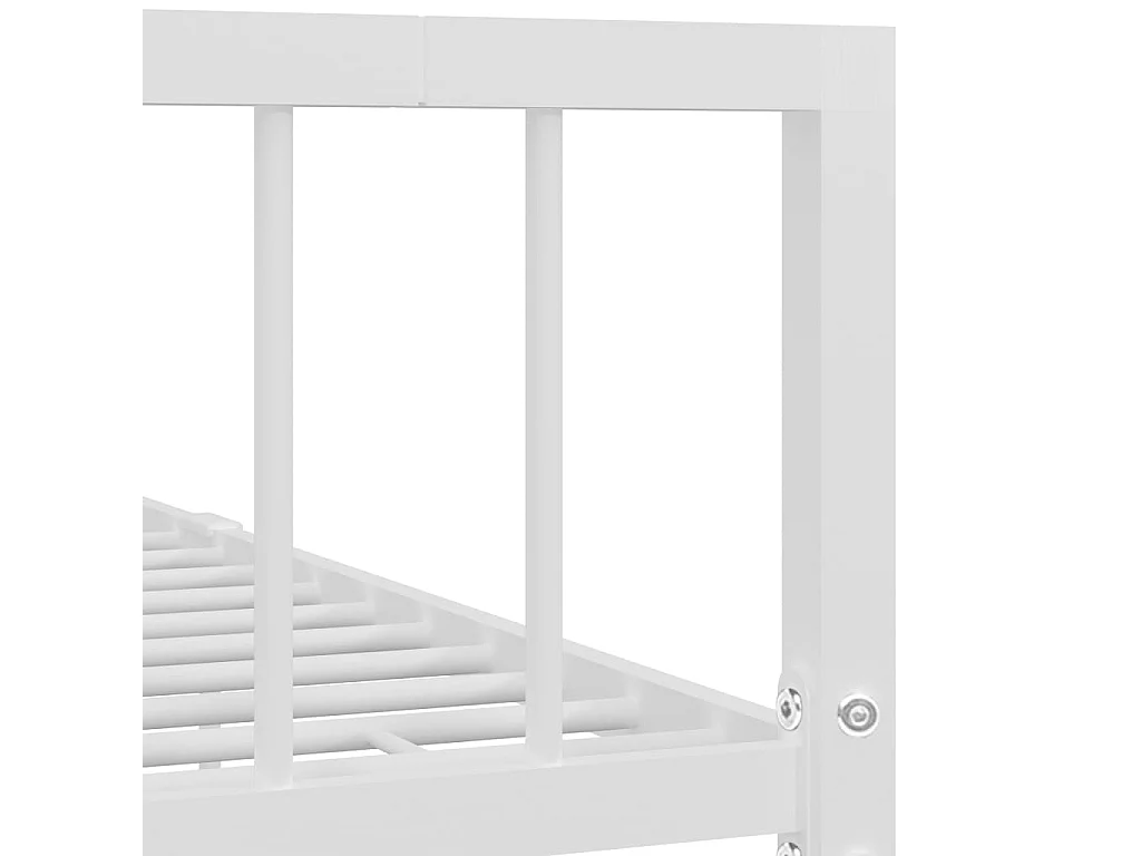 Bedframe metaal wit 120x200 cm NL68129